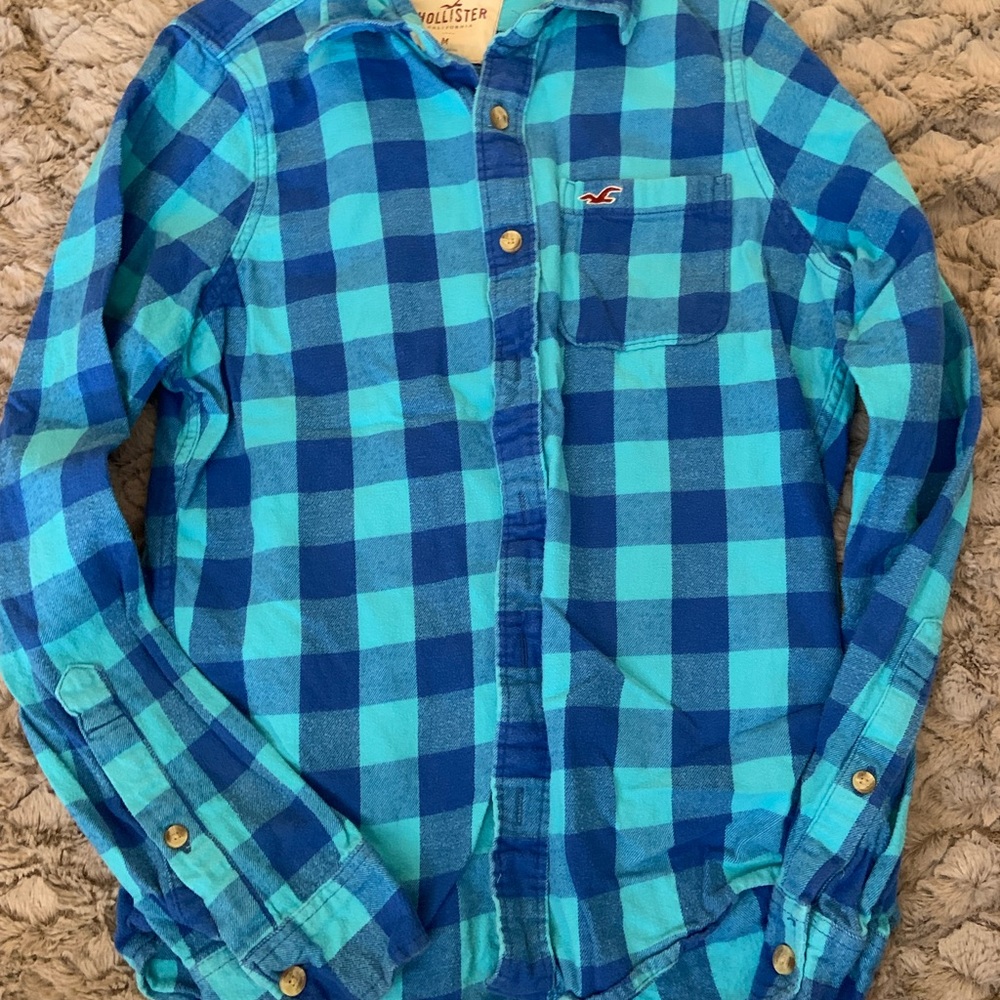 Mens flannel button up